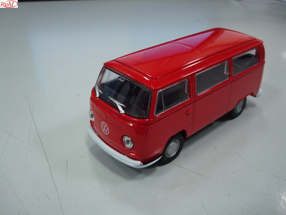 WELLY VW T2 CLASSIC BUS, Rood
