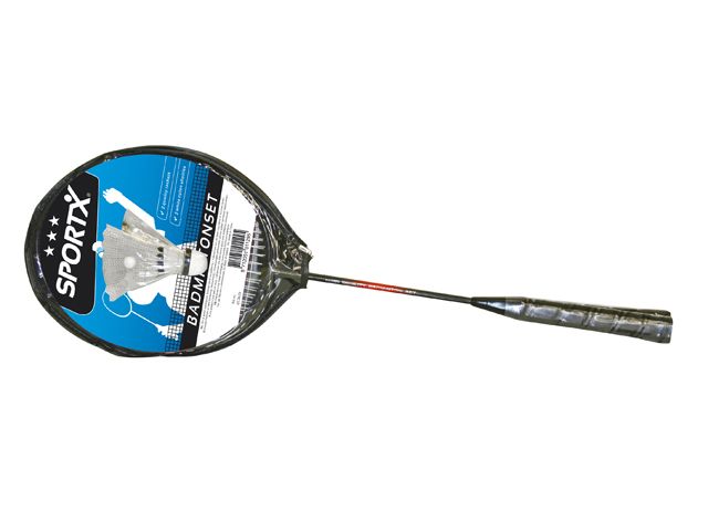 SportX Badmintonset + shuttles