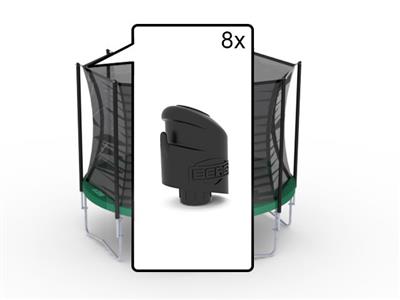 Safety Net Comfort - Dop voor bovenpaal (8x)