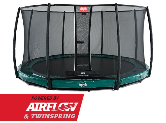 Berg InGround Elite 430 Groen + Safety Net Deluxe