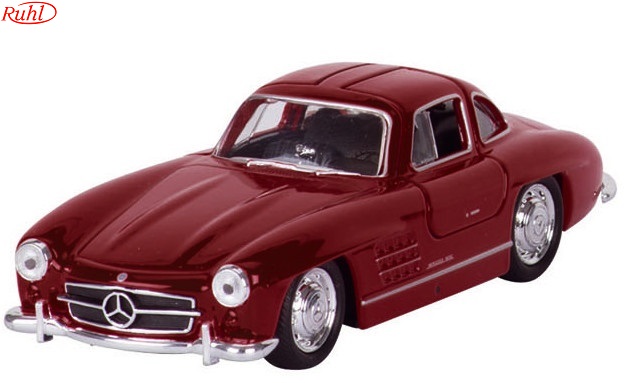 Welly Mercedes-Benz 300 SL Coupe: kleur  rood