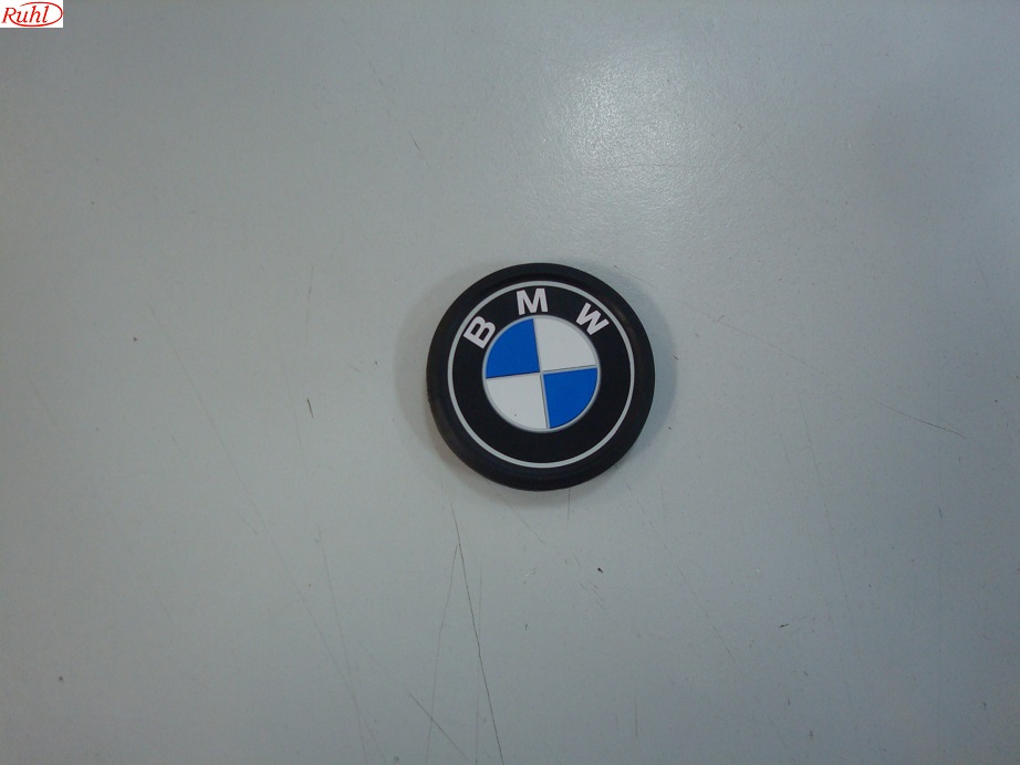 Logo plaat rond, BMW, Berg stuur