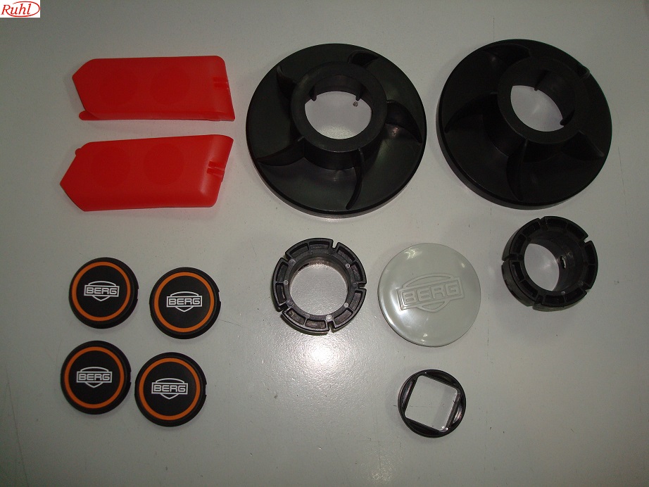 Rally- Orange- Plastic onderdelen 