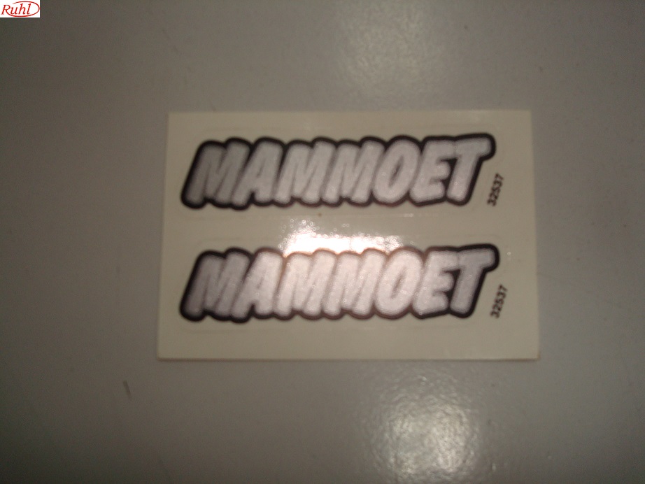 Sticker-Mammoet  model