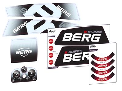 Stickerset B.Super Red, compleet