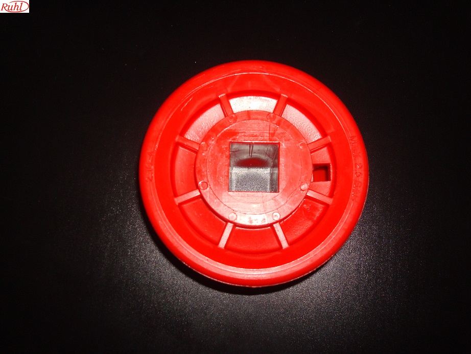Aandrijfwiel klein rood 400x4 uni, Mammoet